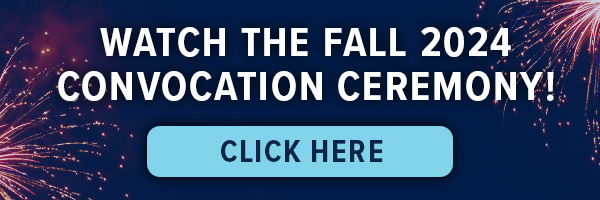 Watch the Fall 2024 Convocation Ceremony Live