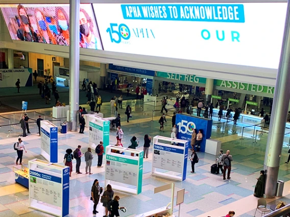 2022 APHA expo in Boston, MA