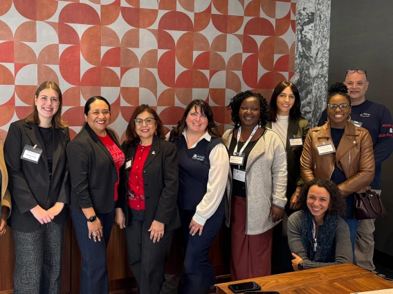 MEZCOPH alumni and students gathering at Atlanta in March 2025