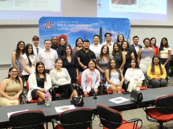 Group of 1st Generation student at Spring 2025 Pinning Ceremony