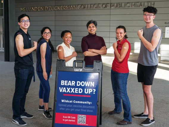 Members of the Alliance for Vaccine Literacy group