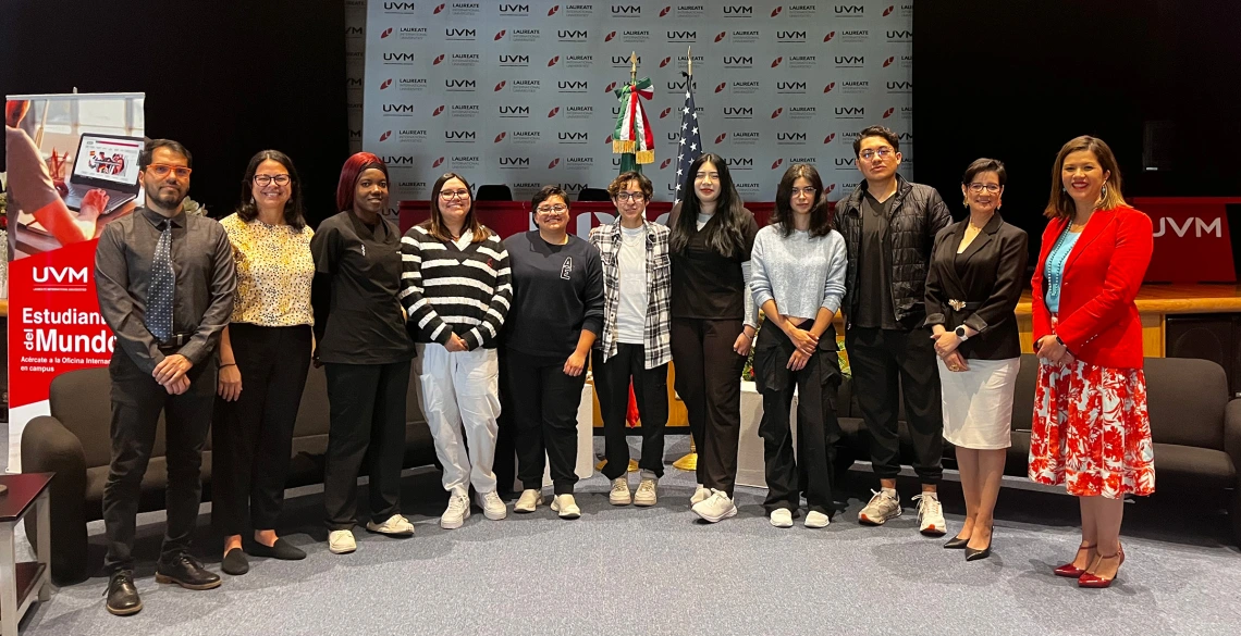 Dr. Valdez with group of panelist