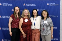 Joy and Jing with Tricia and Zhao