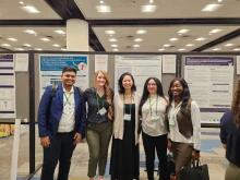 Many public health faculty and students give research presentations at environmental health conference