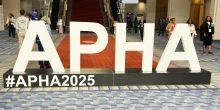 Large APHA sign with #APHA2025