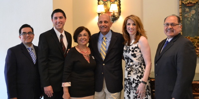 Dr. Carmona and Dean Iman Hakim at the 2015 Partners in Public Health luncheon.