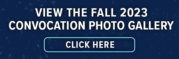 View the Fall 2023 Convocation photo gallery