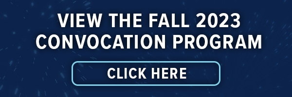 View the Fall 2023 Convocation Program