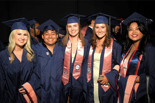 Group of MPH graduates smiling