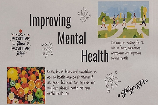  Mental health poster created by 2022 Young Global Leaders group