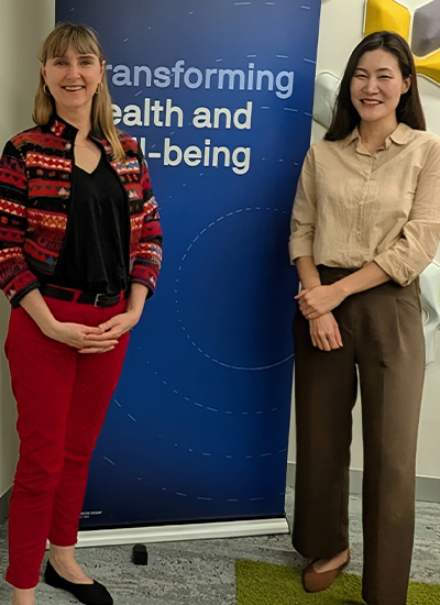 Dr. Angela Dawson and Dr. Sarah Yeo