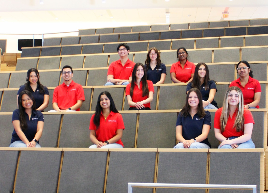Undergraduate ambassadors in HSIB